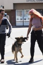 EMMA SLATER Out with Her Dogs in Los Angeles 06/14/2020