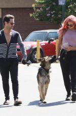EMMA SLATER Out with Her Dogs in Los Angeles 06/14/2020