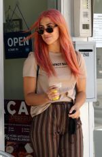 EMMA SLATER Riding a Bike Out in Studio City 06/12/2020