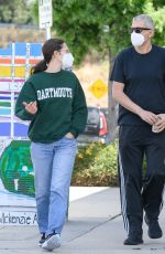 EMMY ROSSUM and Sam Esmail Out in Toluca Lake 05/31/2020