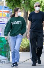 EMMY ROSSUM and Sam Esmail Out in Toluca Lake 05/31/2020