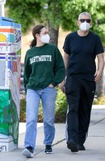 EMMY ROSSUM and Sam Esmail Out in Toluca Lake 05/31/2020