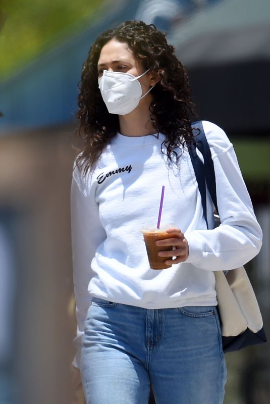 EMMY ROSSUM in Denim Out in Los Angeles 06/06/2020