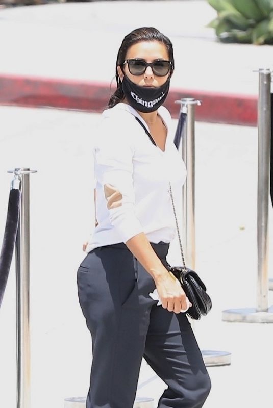 EVA LONGORIA at Westfield Mall in Century City 06/17/2020