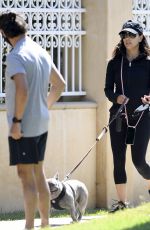 EVA LONGORIA Out qith Her Dog in Beverly Hills 06/08/2020