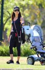 EVA LONGORIA Out qith Her Dog in Beverly Hills 06/08/2020