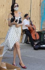 FAMKE JANSSEN Out and About in New York 06/13/2020