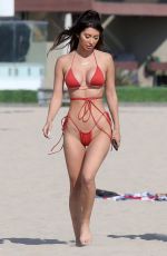 FRANCESCA FARAGO, HALEY CURETON and MADISON WYBORNY from Too Hot to Handle in Bikinis at a Beach in Los Angeles 06/26/2020