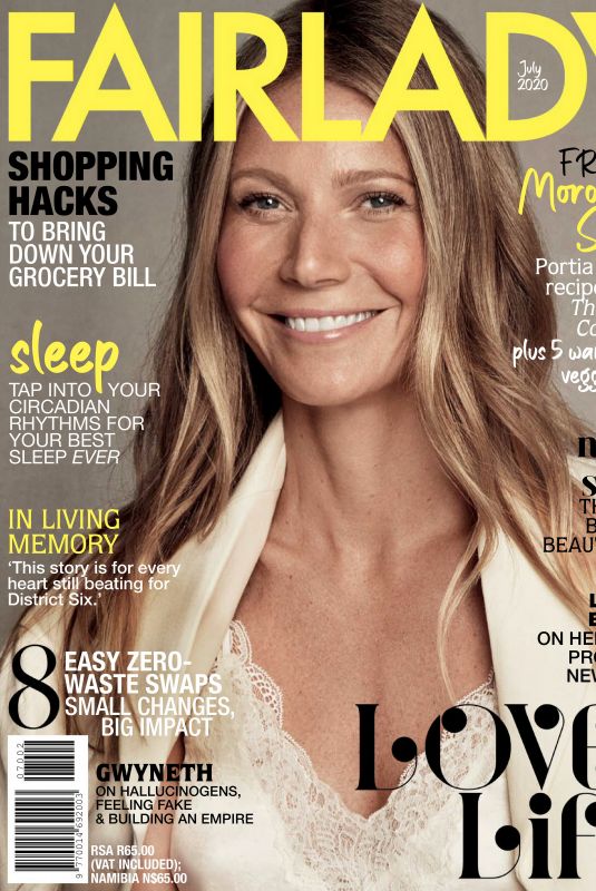 GWYNETH PALTROW in Fairlady Magazine, July 2020