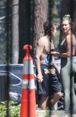 HAILEY and Justin BIEBER Working Out in Lake Tahoe 06/13/2020