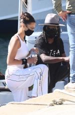 HAILEY BIEBER and BELLA HADID Arrives at Airport in Sardinia 06/27/2020