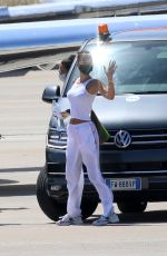 HAILEY BIEBER and BELLA HADID Arrives at Airport in Sardinia 06/27/2020