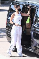 HAILEY BIEBER and BELLA HADID Arrives at Airport in Sardinia 06/27/2020