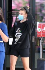 HAILEY BIEBER and BELLA HADID Arrives in Sardina 06/23/2020