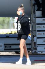 HAILEY BIEBER and BELLA HADID Arrives in Sardina 06/23/2020