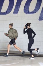 HAILEY BIEBER and KENDALL JENNER at a Gym in Beverly Hills 06/17/2020