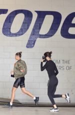 HAILEY BIEBER and KENDALL JENNER at a Gym in Beverly Hills 06/17/2020