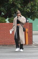 HAILEY BIEBER at Blue Bottle Cafe in Beverly Hills 06/28/2020