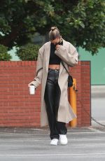 HAILEY BIEBER at Blue Bottle Cafe in Beverly Hills 06/28/2020