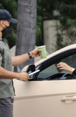 HAILEY BIEBER Driving Out in Beverly Hills 06/16/2020