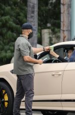 HAILEY BIEBER Driving Out in Beverly Hills 06/16/2020