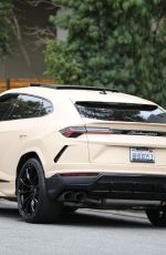 HAILEY BIEBER Driving Out in Beverly Hills 06/16/2020