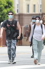 HALSEY and Yungblud at Black Lives Matter Protest in Los Angeles 06/02/2020