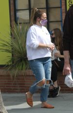 HAYLIE DUFF at Alfred Coffee in Studio City 06/24/2020