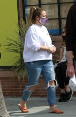 HAYLIE DUFF at Alfred Coffee in Studio City 06/24/2020