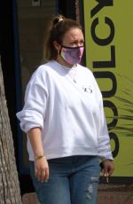HAYLIE DUFF at Alfred Coffee in Studio City 06/24/2020