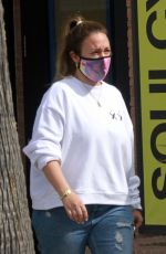 HAYLIE DUFF at Alfred Coffee in Studio City 06/24/2020
