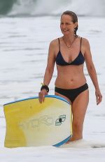 HELEN HUNT in Bikini at a Beach in Malibu 06/07/2020