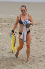 HELEN HUNT in Bikini at a Beach in Malibu 06/07/2020