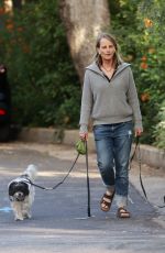 HELEN HUNT Out with Her Dogs in Pacific Palisades 06/28/2020