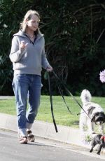 HELEN HUNT Out with Her Dogs in Pacific Palisades 06/28/2020