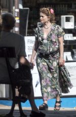 HELENA BONHAM CARTER Out with Her Dog in London 06/01/2020