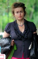HELENA BONHAM CARTER Out with Her Dog in London 06/08/2020