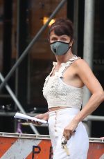 HELENA CHRISTENSEN at a Fedex Store in New York 06/26/2020