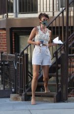 HELENA CHRISTENSEN at a Fedex Store in New York 06/26/2020