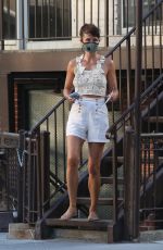 HELENA CHRISTENSEN at a Fedex Store in New York 06/26/2020