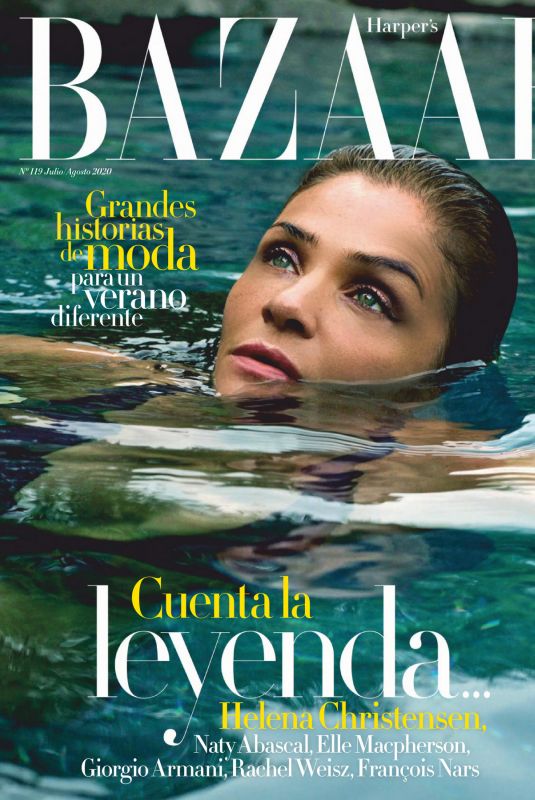 HELENA CHRISTENSEN in Harper’s Bazaar Magazine, Spain July/August 2020