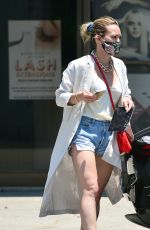 HILARY DUFF Out and About in Los Angeles 06/03/2020