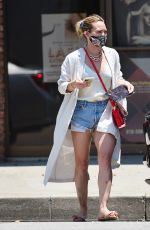 HILARY DUFF Out and About in Los Angeles 06/03/2020