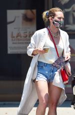 HILARY DUFF Out and About in Los Angeles 06/03/2020