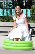 HOLLY WILLOGHNY at This Morning Studios in London 06/25/2020