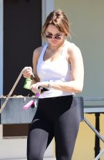 HUNTER HALEY KING Out with Her Dog in Los Angeles 06/11/2020