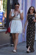 IMOGEN THOMAS and NIKKI GRAHAM Out and About in Chelsea 06/24/2020
