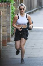 INDIA MULLEN Out Jogging in London 06/03/2020