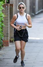 INDIA MULLEN Out Jogging in London 06/03/2020