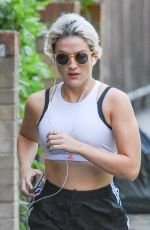 INDIA MULLEN Out Jogging in London 06/03/2020